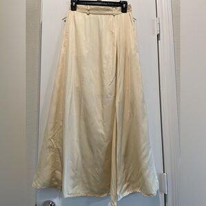 J. McLaughlin Cream Maxi Skirt